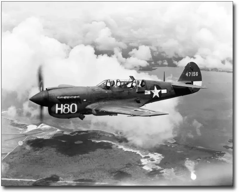 Самолет p-40n "Warhawk"