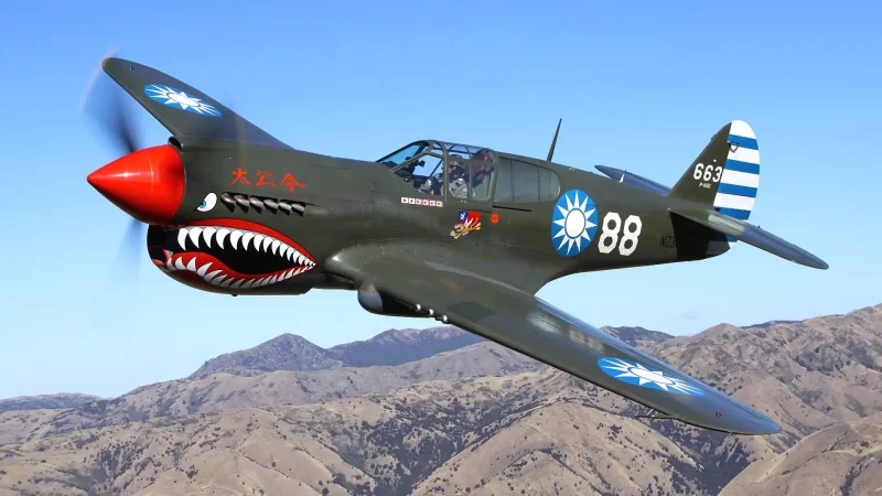 Curtiss p-40 Warhawk Fighter