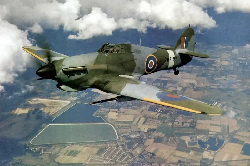 Харрикейн самолет второй мировой войны