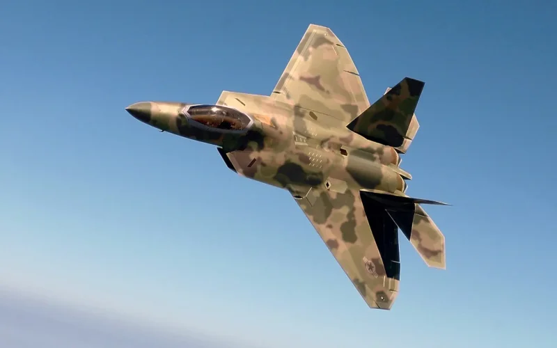 F 22 Raptor камуфляж