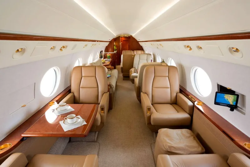 Gulfstream 450 Interior