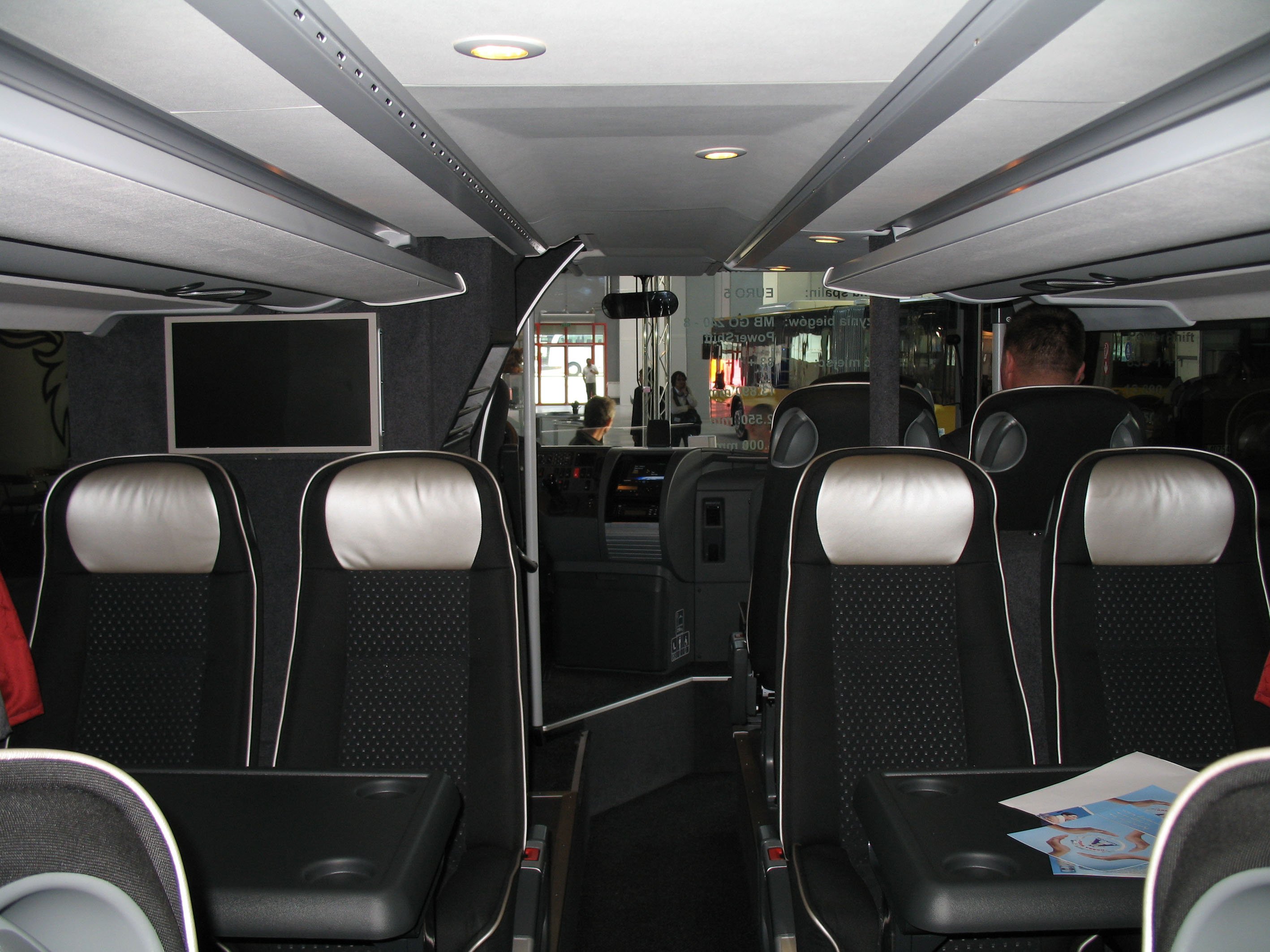 Setra s431 DT салон