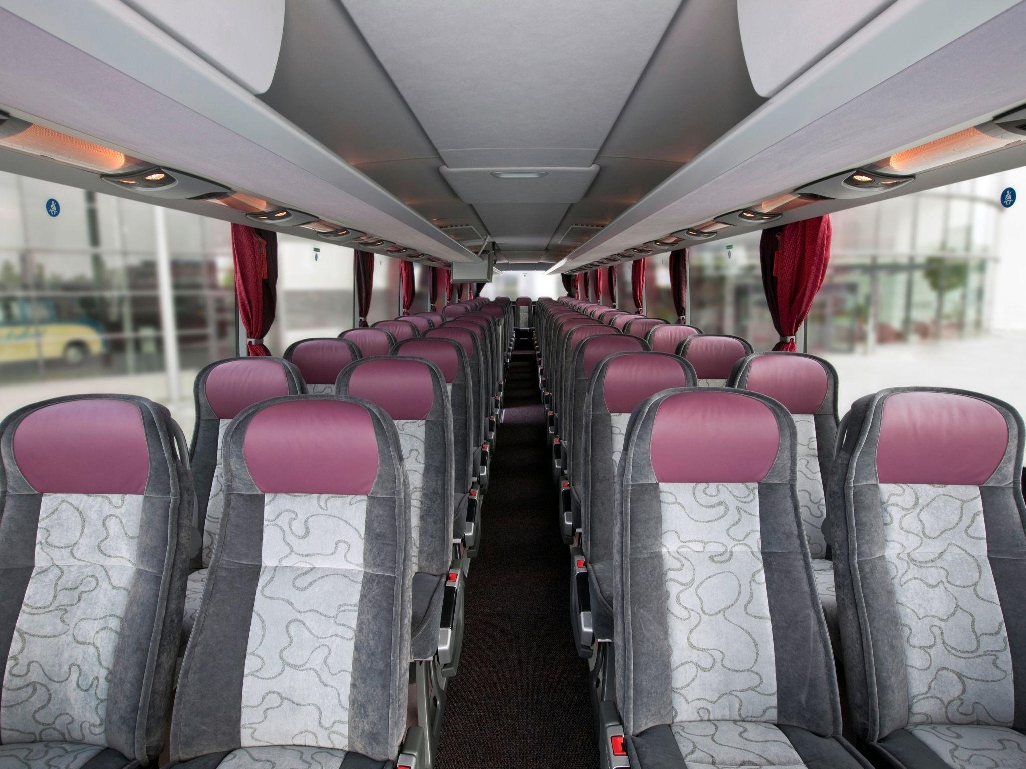 Setra 416 салон