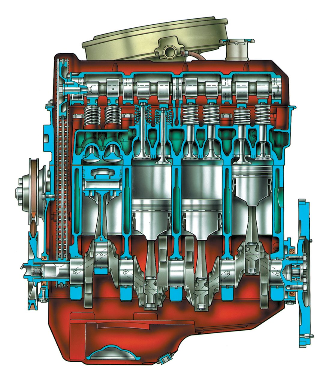 Мотор ваз 2106 в разрезе (34 фото) - фото - картинки и рисунки: скачать  бесплатно