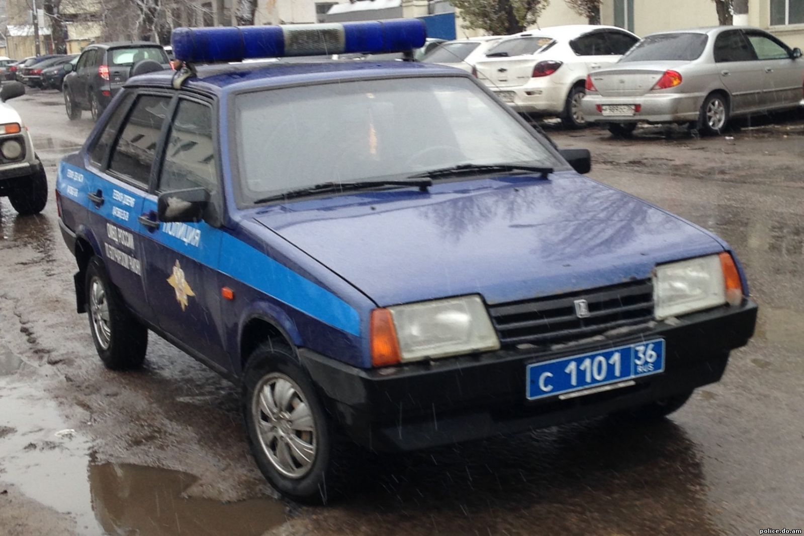 ВАЗ 21099 полиция