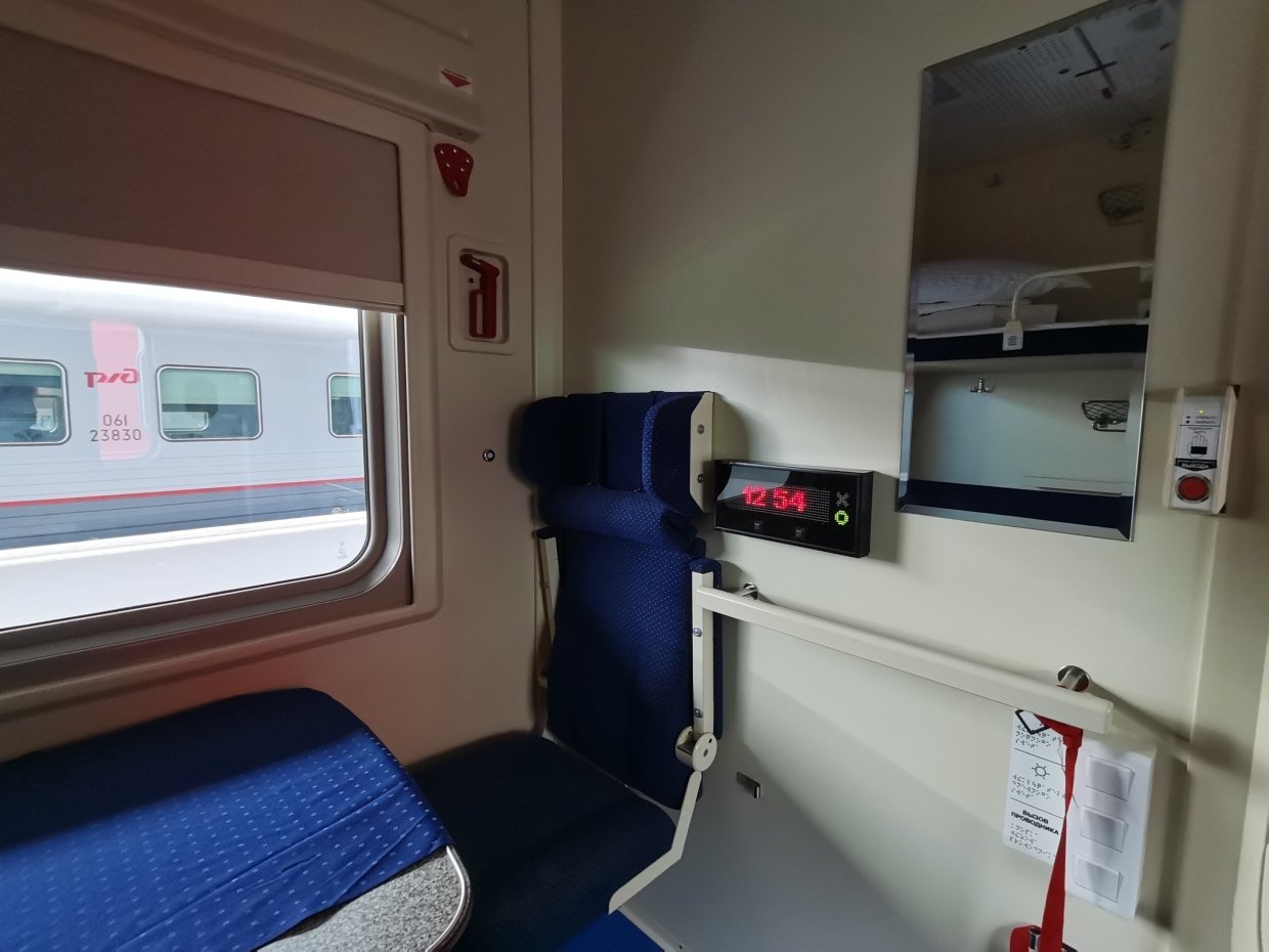 двухэтажный поезд москва симферополь фото внутри купе