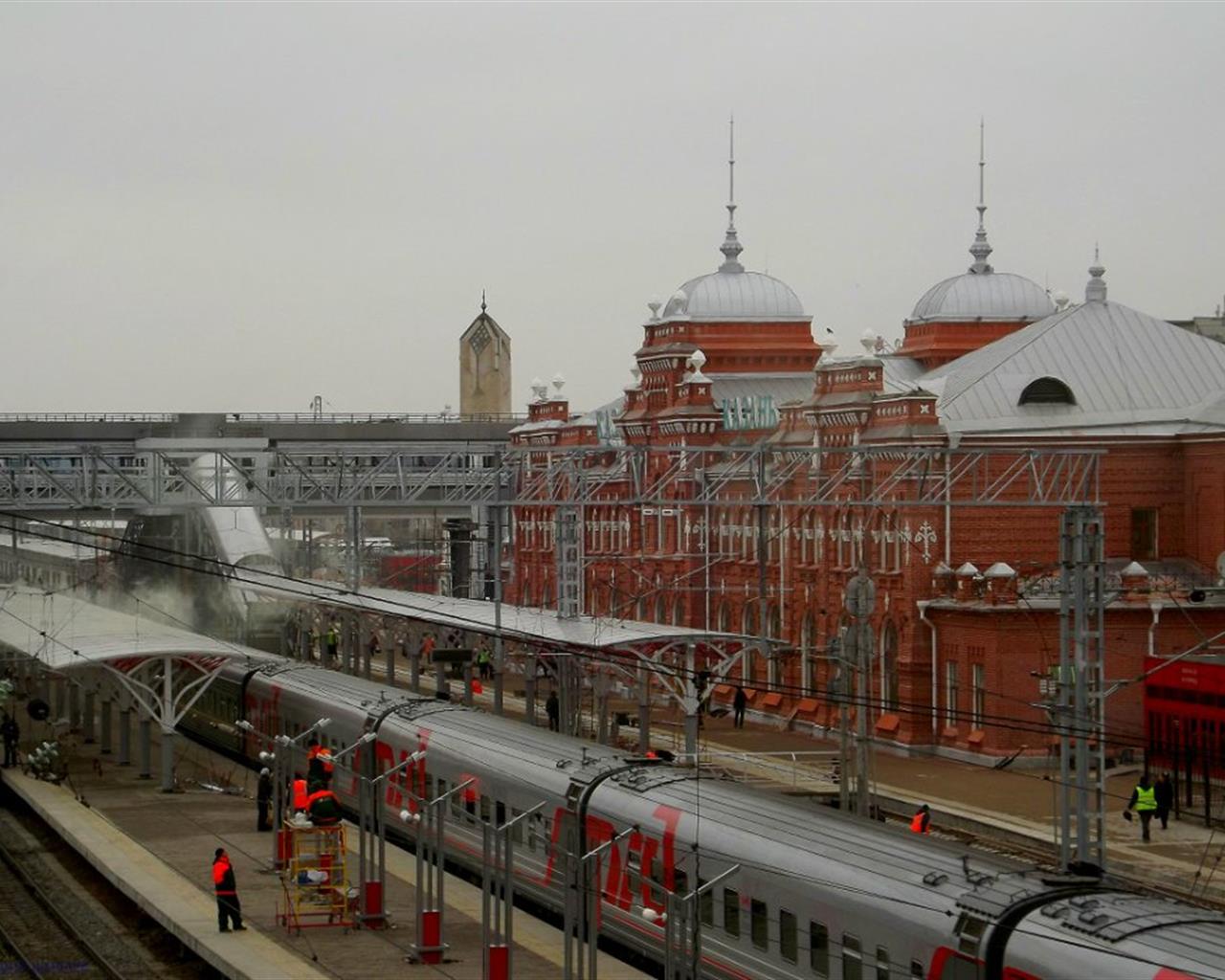 Казанский вокзал станция поезда