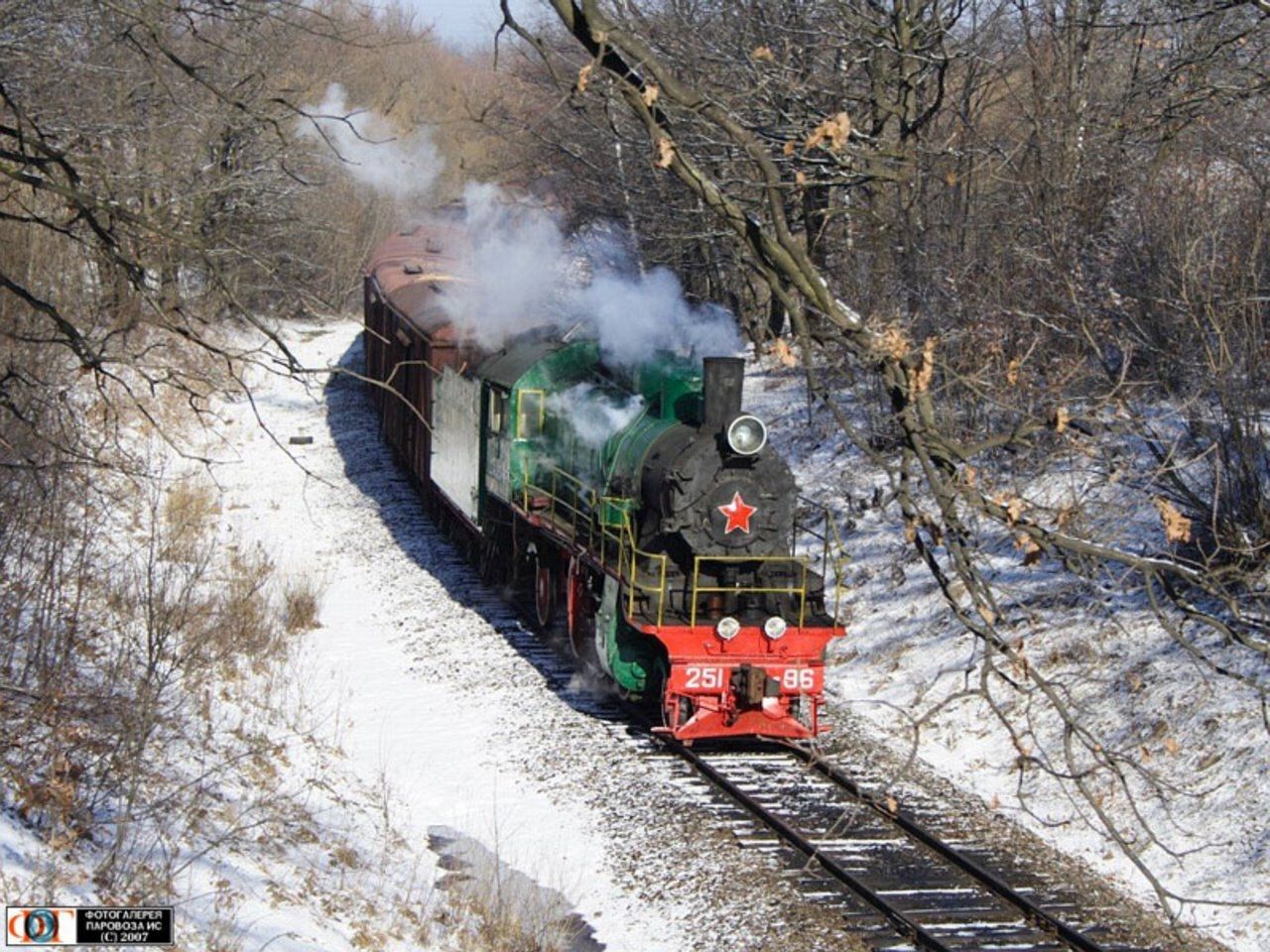 Russian steam train фото 116