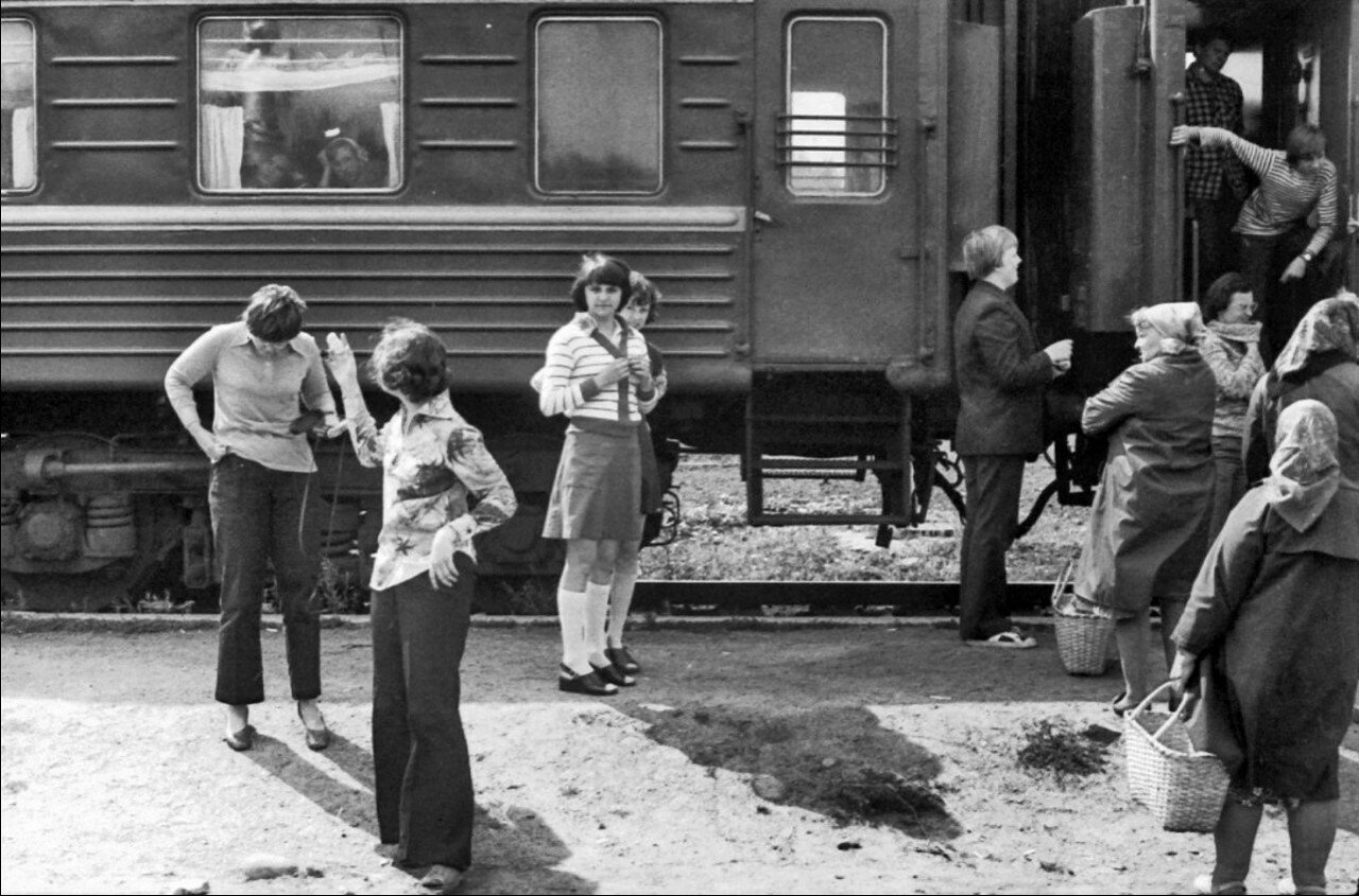 Старые фотографии поездов ссср