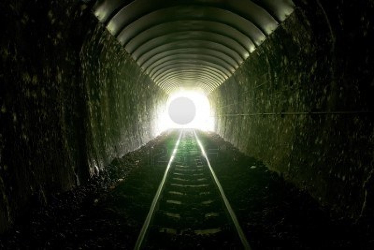 Поезд в тоннеле