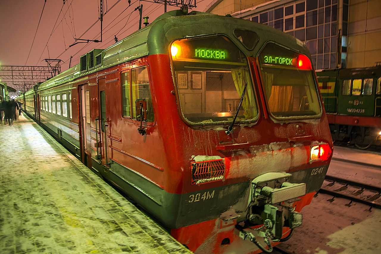 Фото электрички эд4м в москве