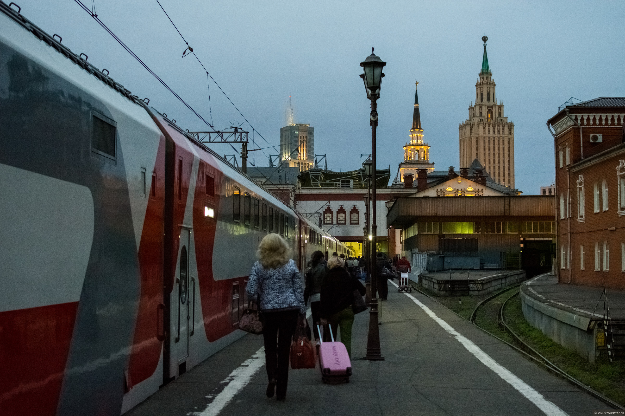 Казанский вокзал вид