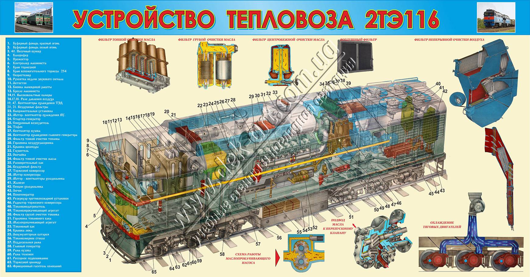 Узлы локомотива. Дизель тепловоза 2тэ116. Тяговый электродвигатель тепловоза 2тэ116. Устройство тепловоза 2тэ116. Устройство Локомотива 2тэ116.