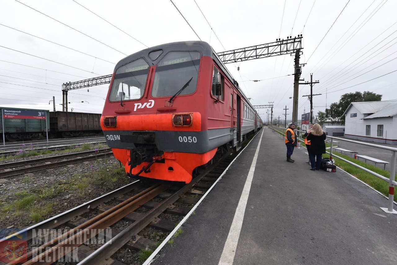 Электричка мурманск апатиты