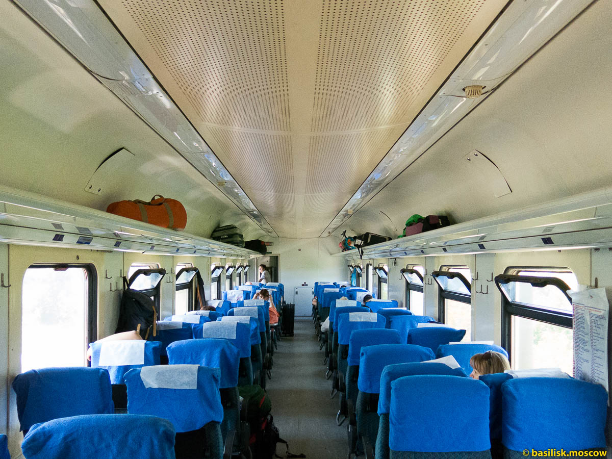 Поезд 107ж сидячий вагон