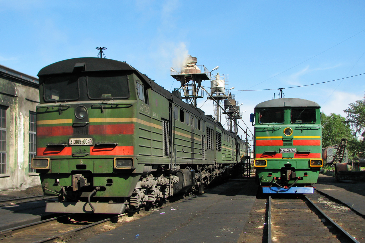 Железная дорога хабаровского края в 1974 году. 3тэ10у-0040. 2тэ10л в депо Моршанск. ТЭ3.17.1399. 3тэ10ук 0040.