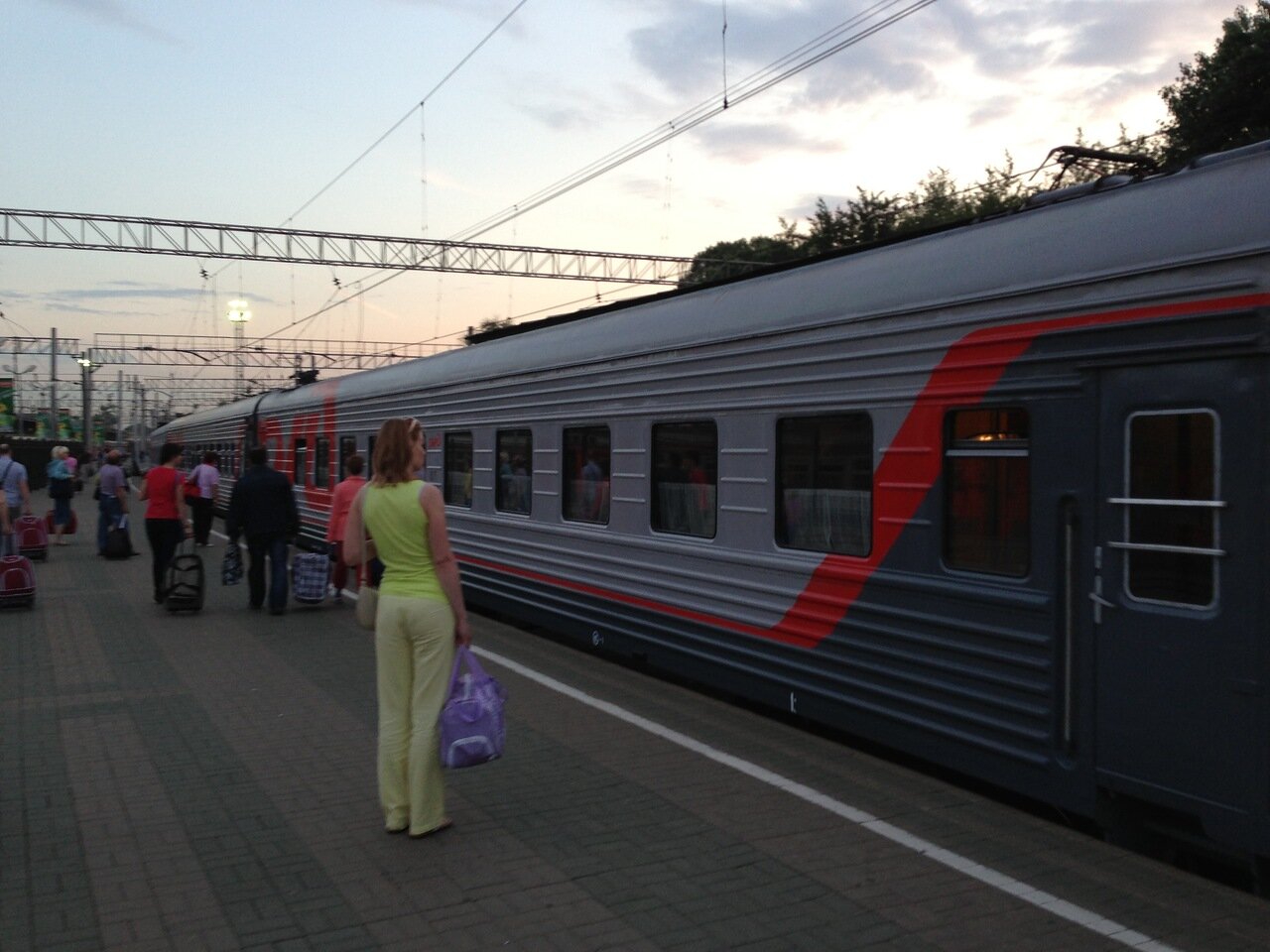 Поезд 109м Москва Анапа