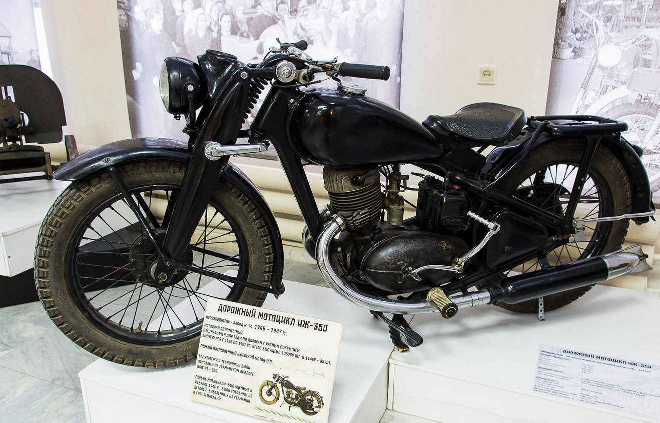Ижевский музей мотоциклов ИЖ 49