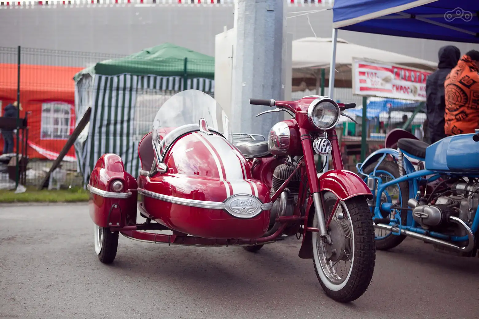 Мотоцикл Ява с коляской / PhotoXPress