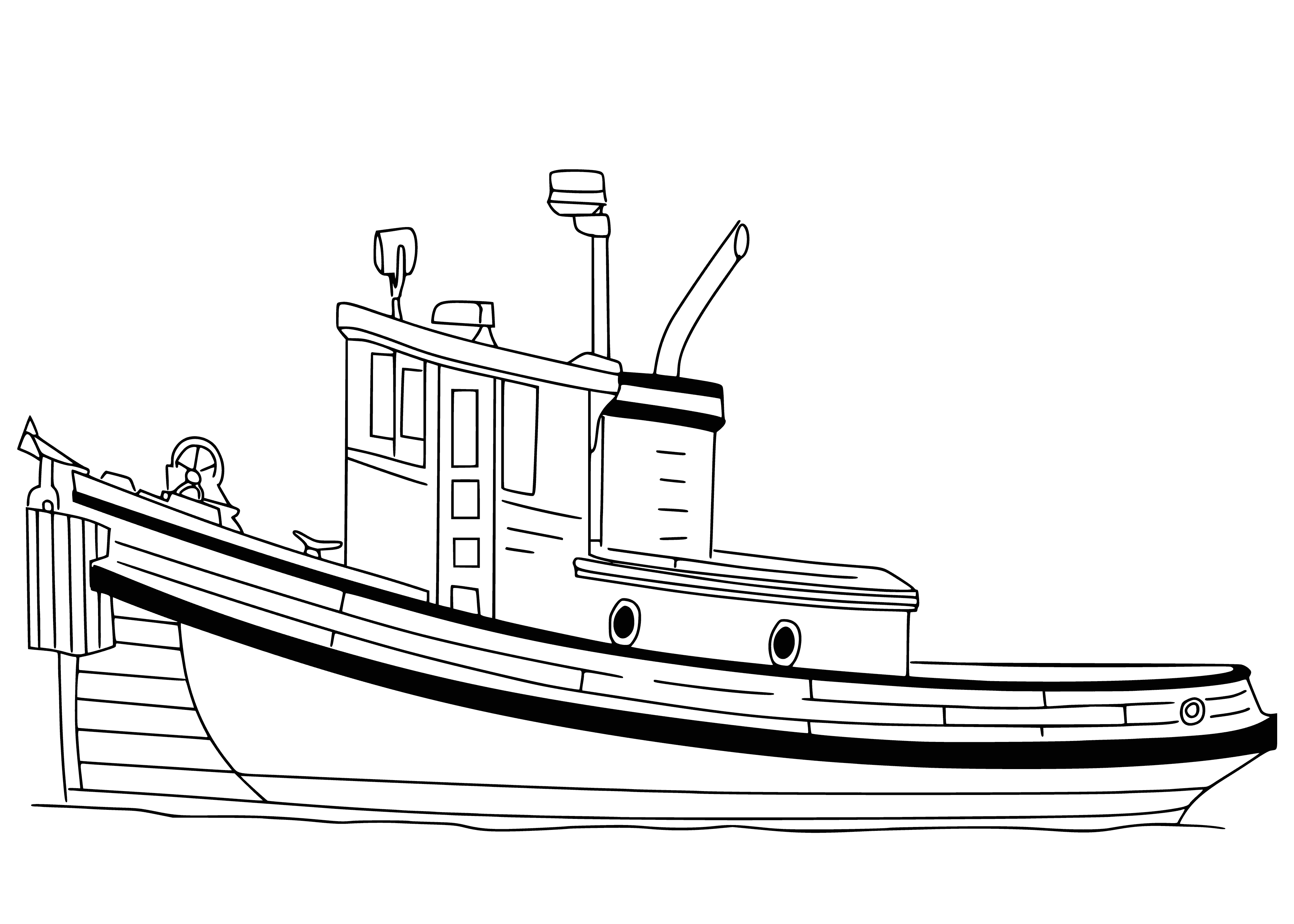 Раскраски корабли лодки