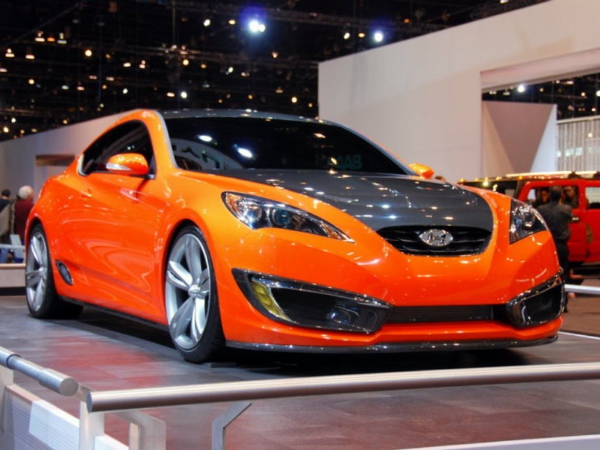 hyundai genesis coupe concept