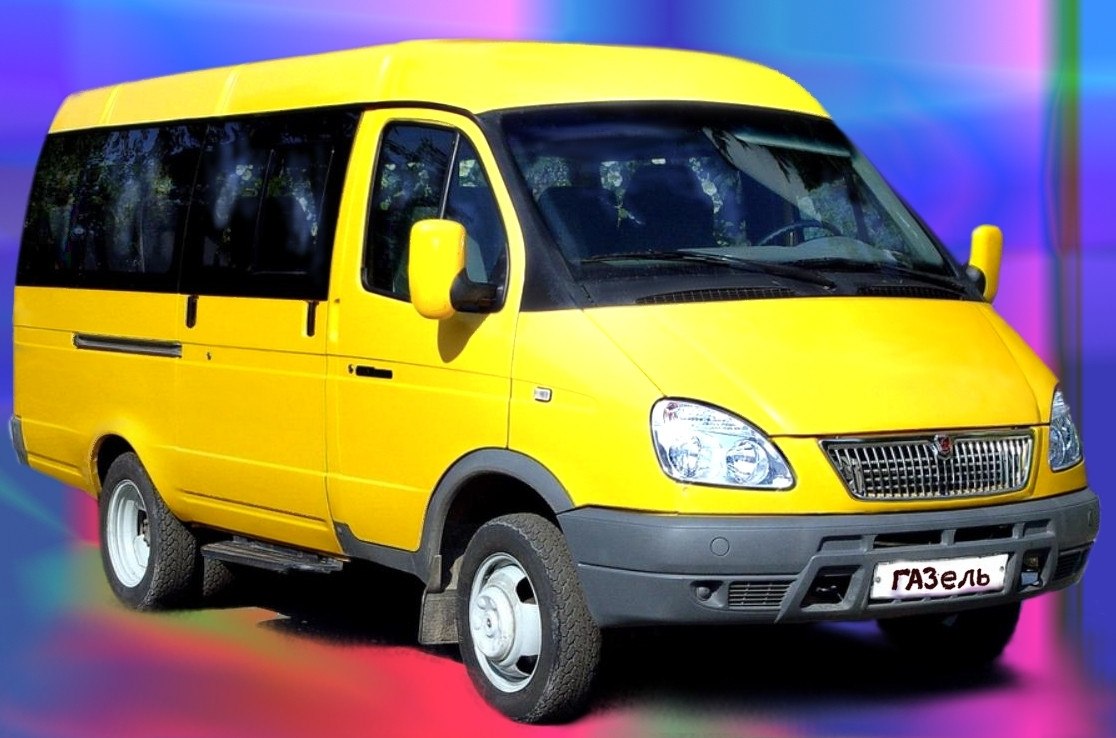 Газель 33021 микроавтобус жёлтый