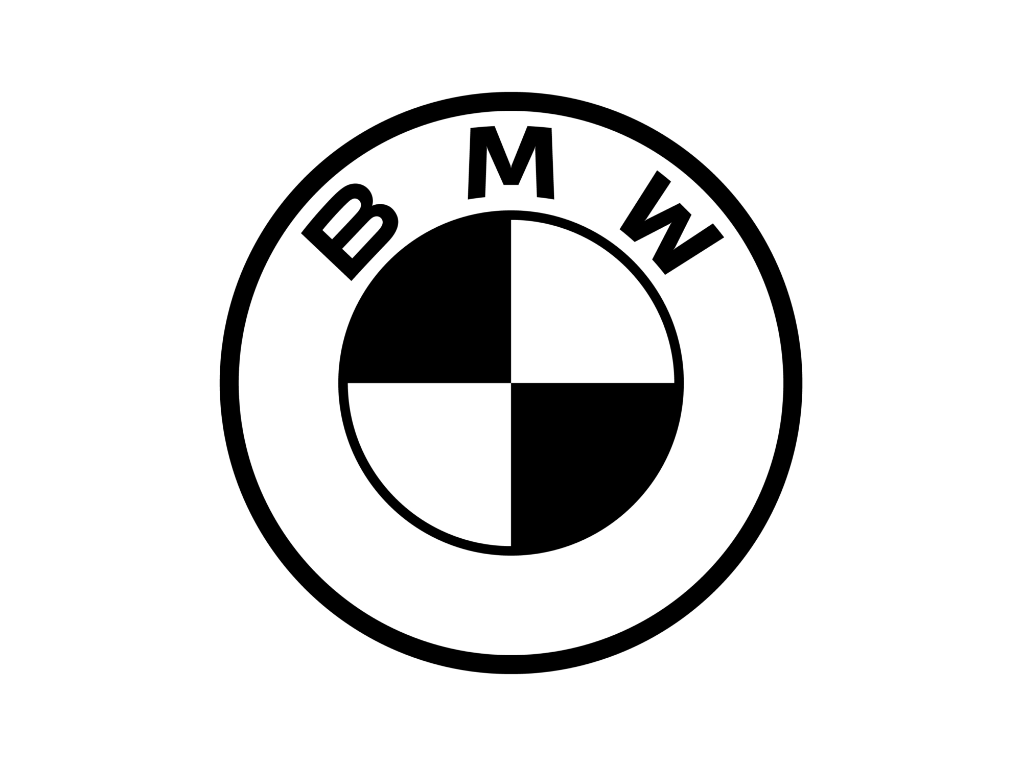 Bmw значок как рисовать