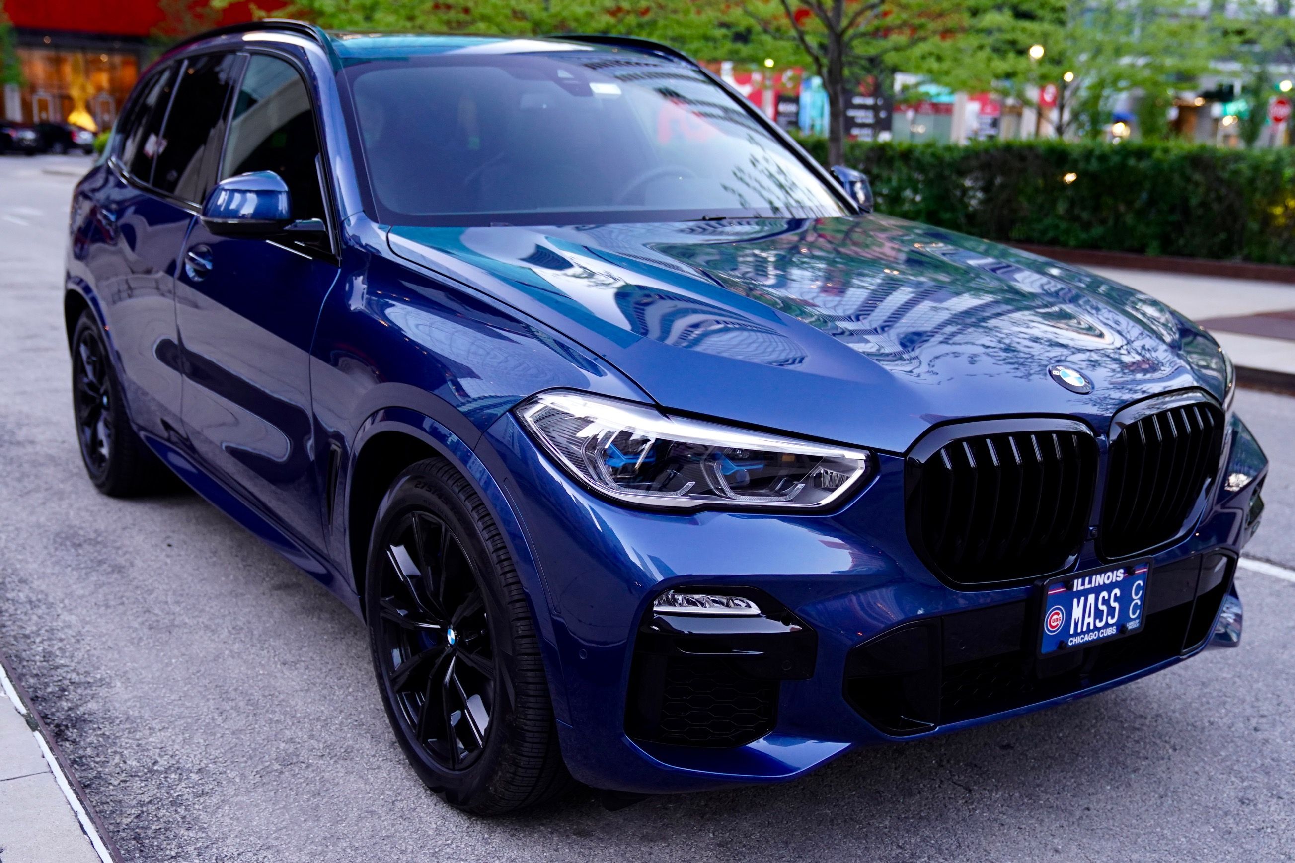 bmw x5 g05 синий