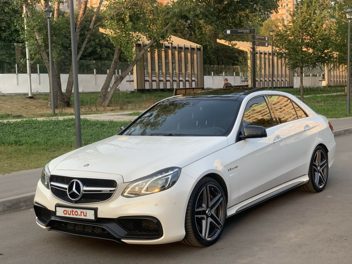 Мерседес Бенц w212 белый