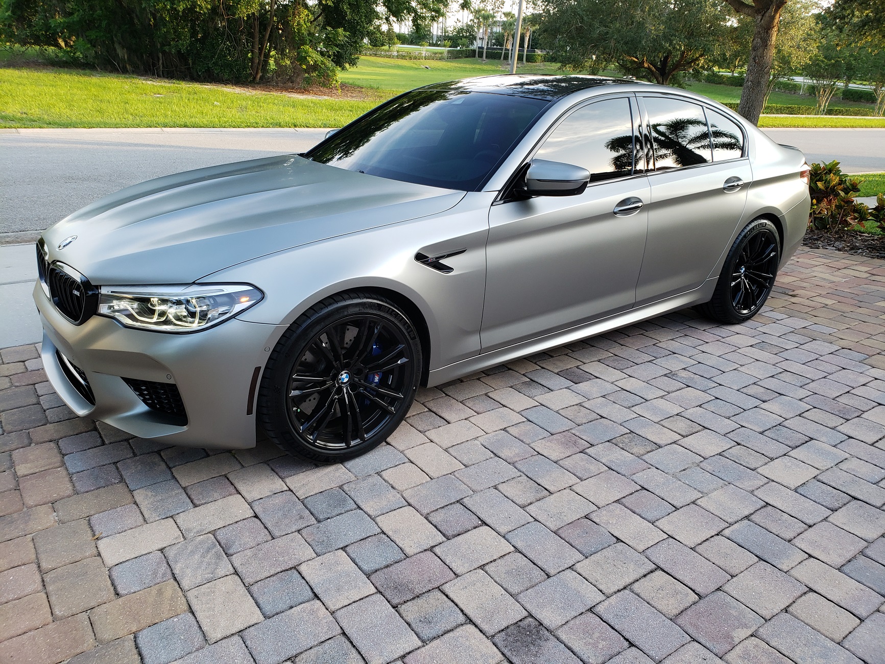 BMW m5 Grey Matte