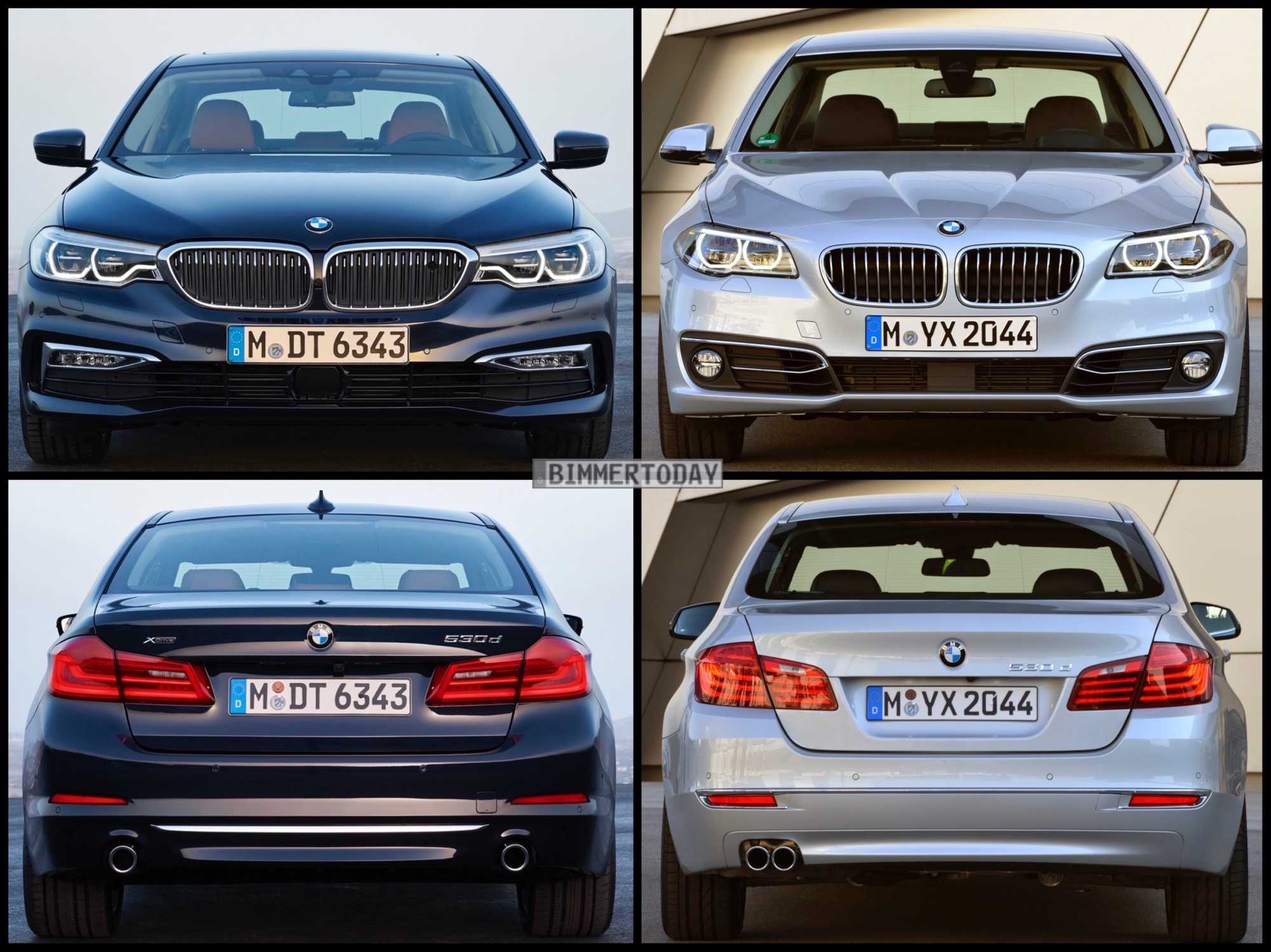 Как отличить bmw. BMW f10 Рестайлинг и дорестайлинг. BMW f10 Facelift. BMW g30 дорестайлинг. BMW g30 Рестайлинг.