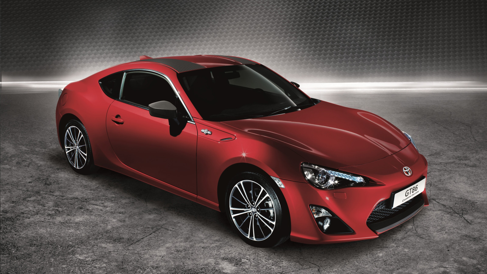 Toyota gt86 красная