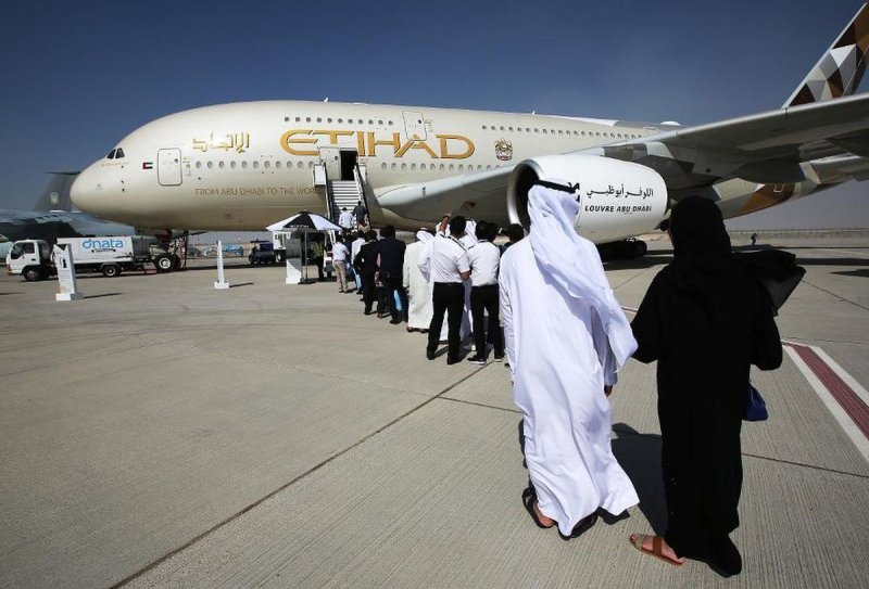 Арабские авиалинии Emirates самолеты