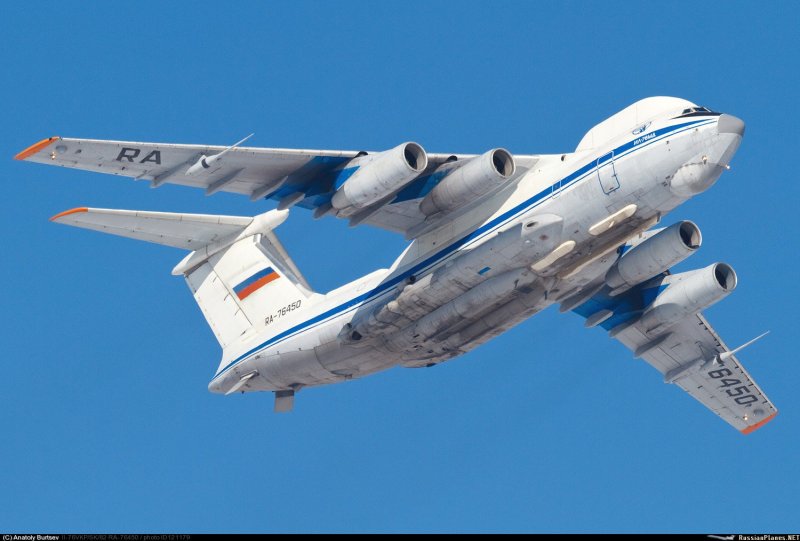 Самолет ил-76 ВКП