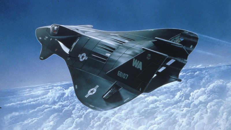 Стелс-бомбардировщик f-117