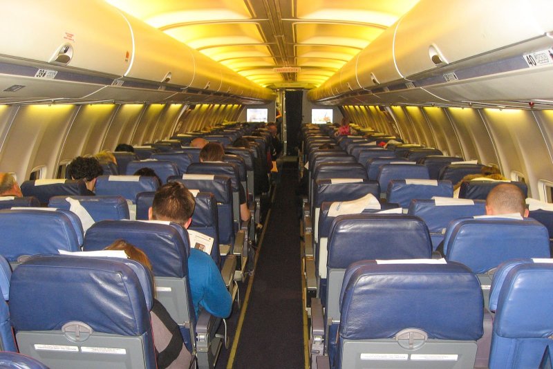 Боинг 737-500 салон