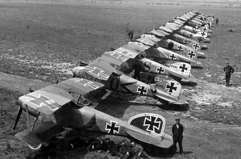Германия аэропланы 1 мировой войны