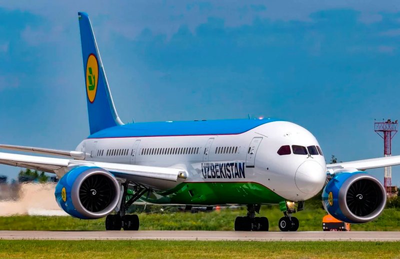 Самолёт Uzbekistan Airways а320 Neo