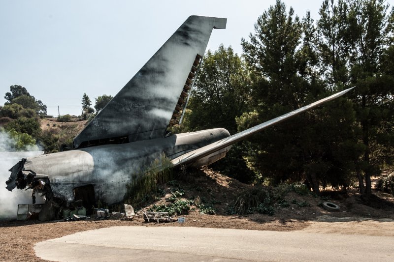 Памятник самолёту Бэлл п-39 «Аэрокобра»