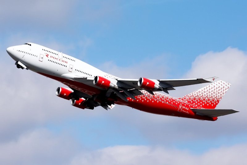 Боинг 747-400 авиакомпания Россия