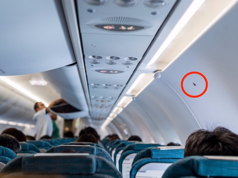 Салон самолета ту 154