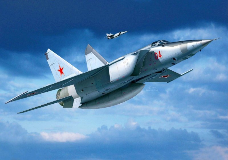 Миг-25 реактивный самолёт