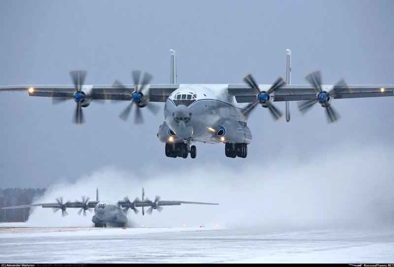 Тяжёлый военно-транспортный самолёт АН-22 («Антей»)