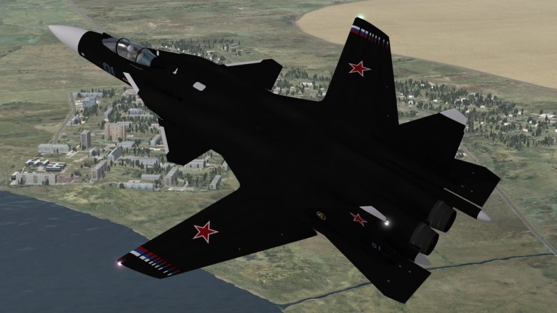 Экспериментальный истребитель Су-47 «Беркут»