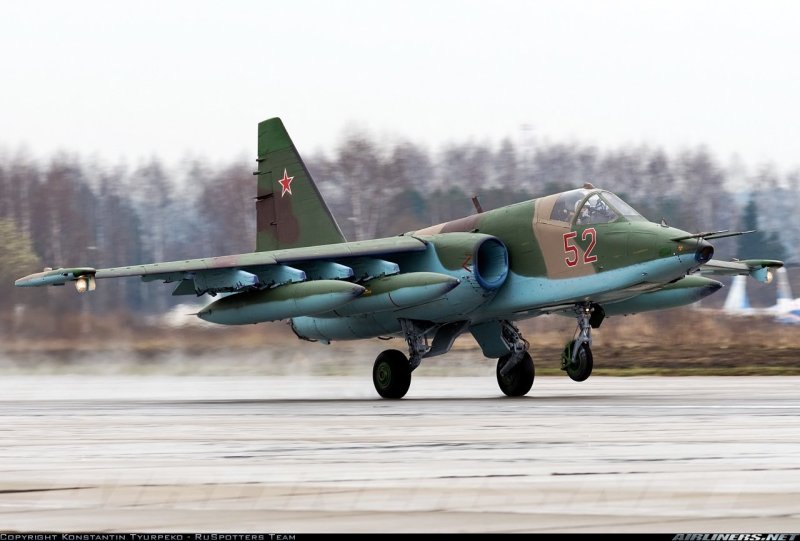 Су-25 Пилотажной группы «небесные гусары»
