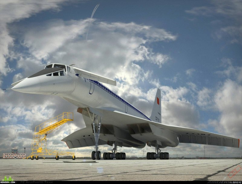 Ту сверхзвуковой пассажирский самолёт ту-144