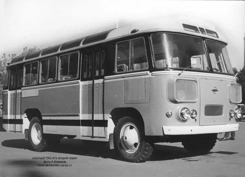 ПАЗ 672 предсерийный