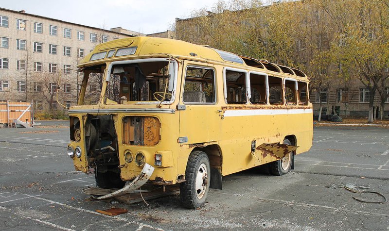 ПАЗ 672 Ржавый