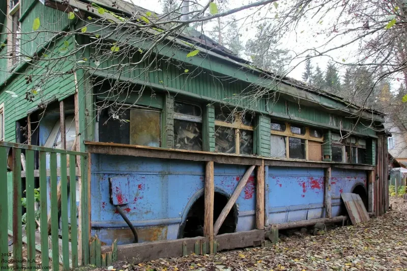 ЗИС-154 автобус сарай