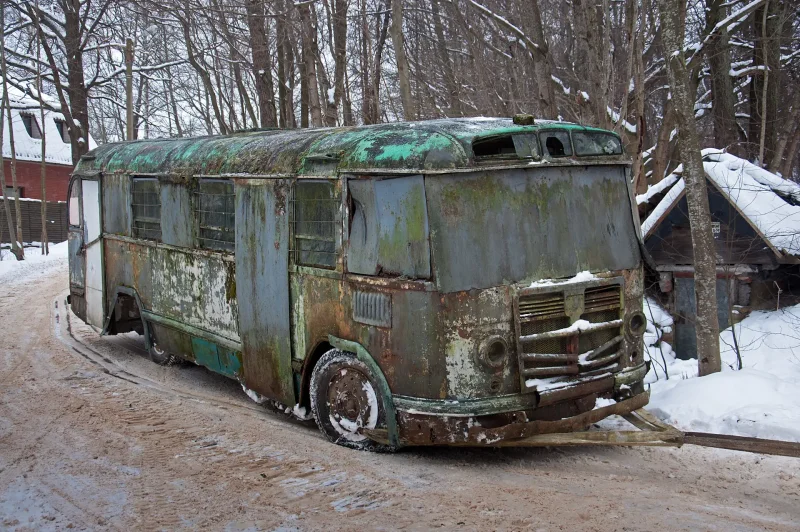 ЗИС-154 заброшенный